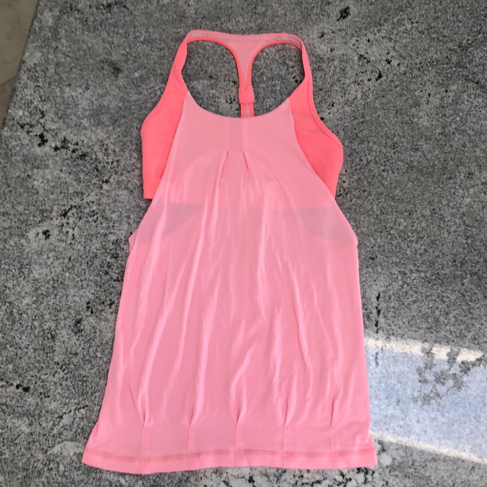 Lululemon 🍊Racer Back with Built-In Bra Top